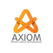 텍스트+로고 디자인 NO-7 / AXIOM